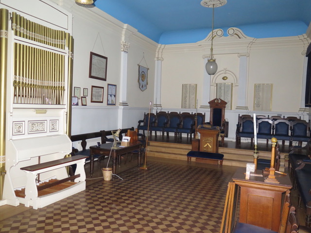 The Lodge Temple interior